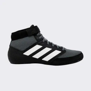 Adidas 229 Mat Hog 2.0 Wrestling Shoes - Black Onyx White