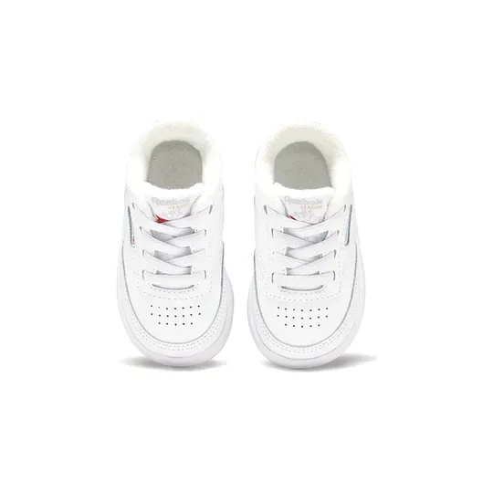 Adidas Kid's Club C Toddler Shoes - All White