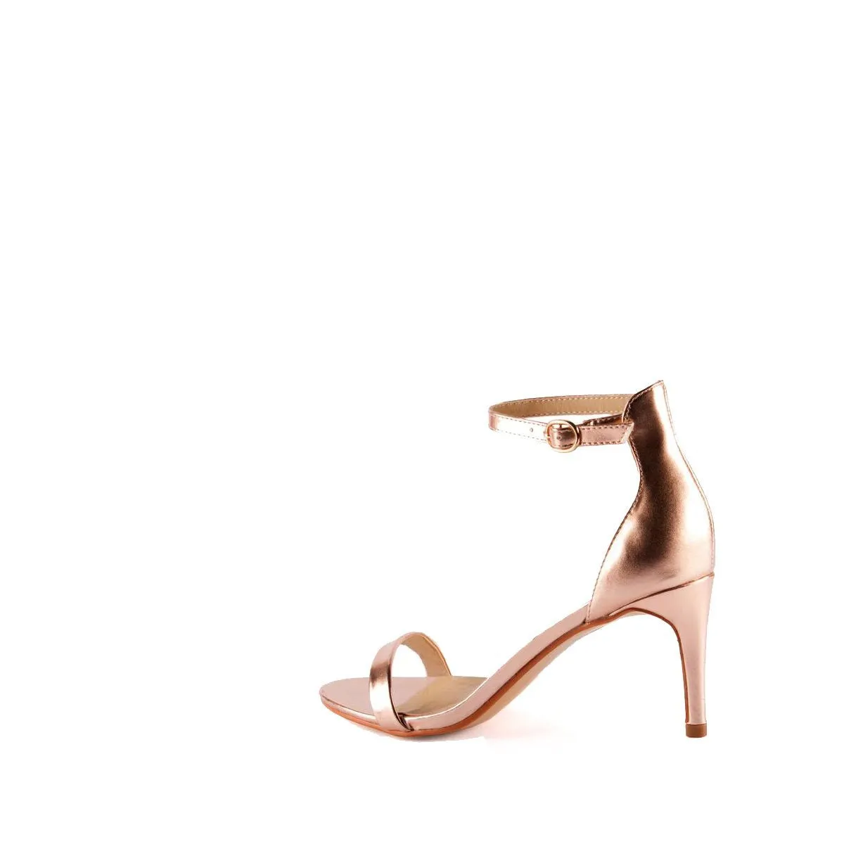 Ayda Barely There Mid Stiletto Sandal