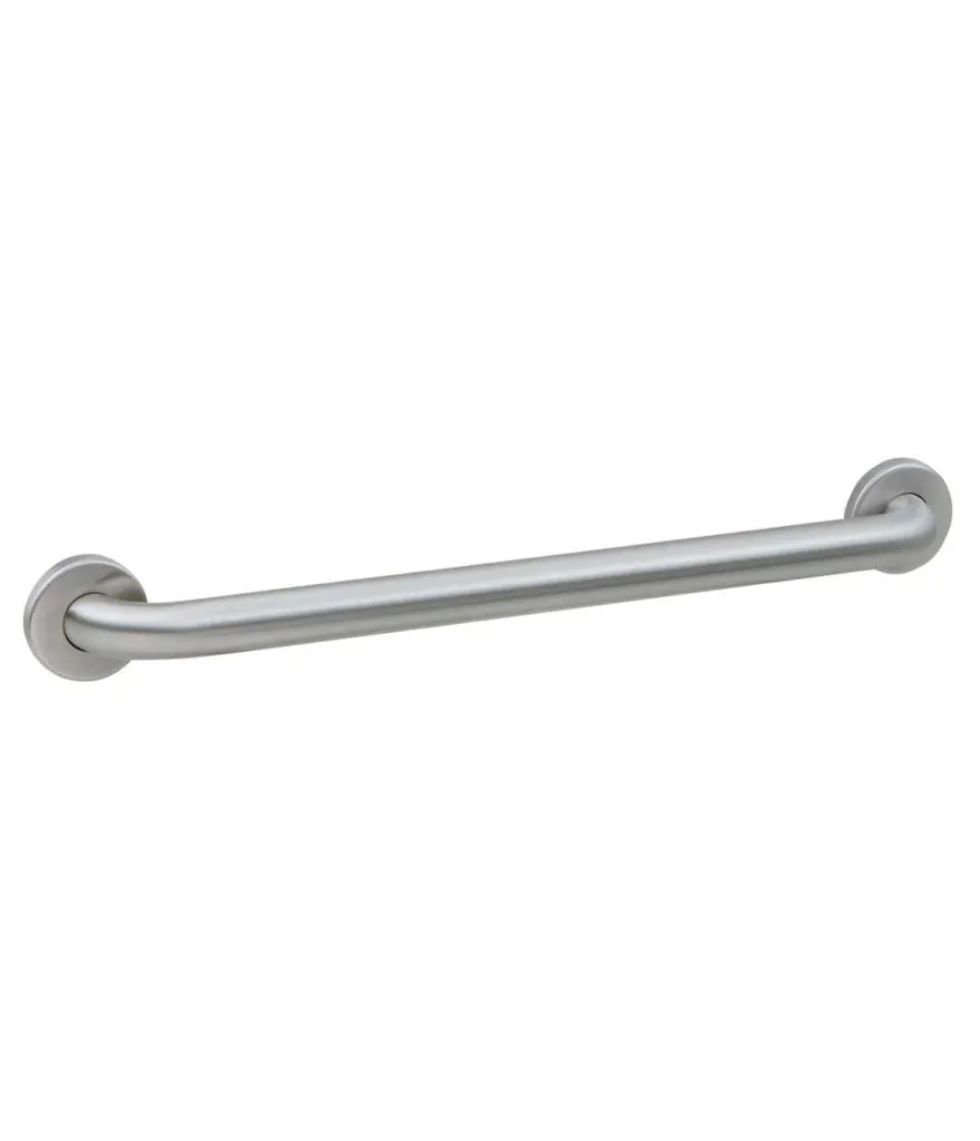 Bobrick B-5806 Series 1-1/4" Dia Satinless Grab Bar