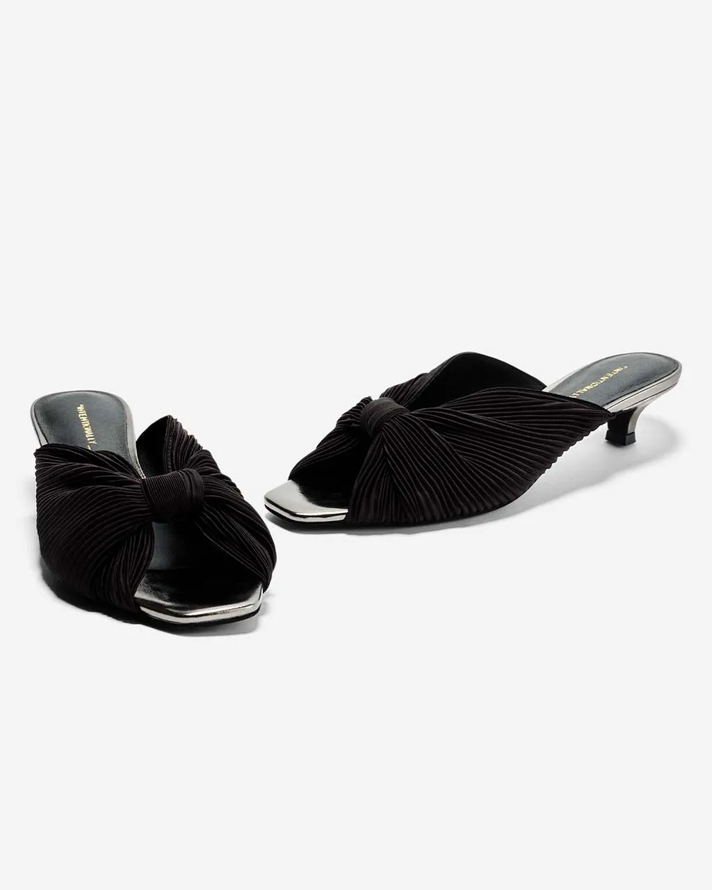 Curfew Kitten Heel - Black