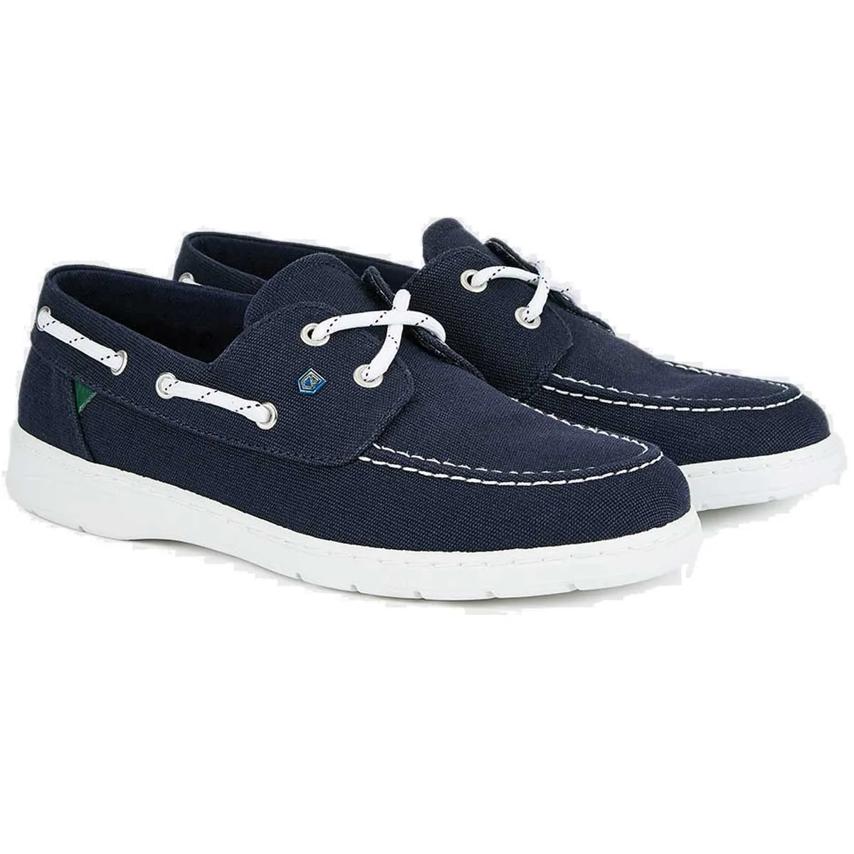 DUBARRY Biarritz Canvas Deck Shoe - Women's - Navy