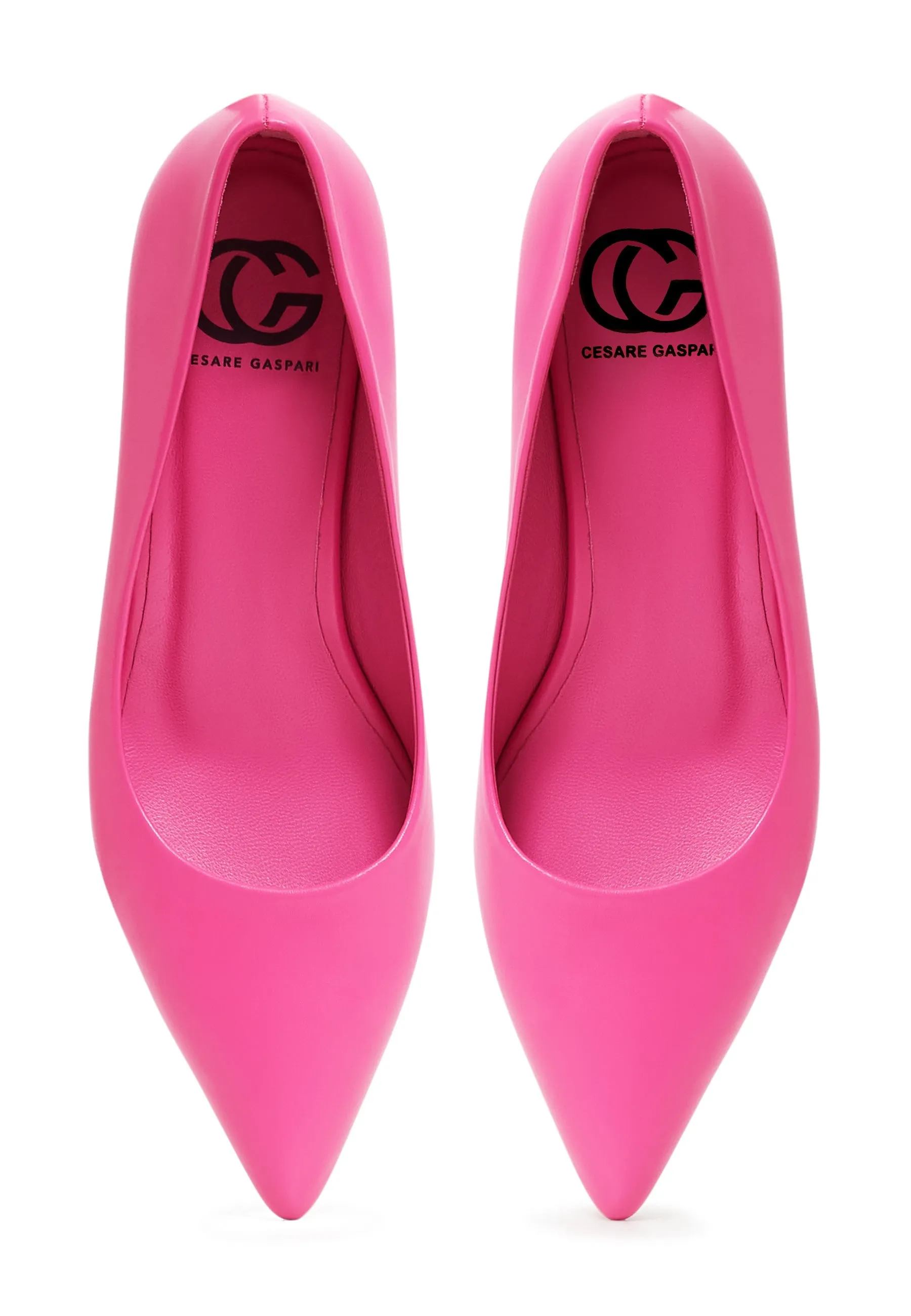 Elegant Luxe Pumps - Fuchsia