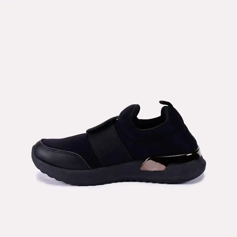 Ember Black Slip On Sneakers 0440651