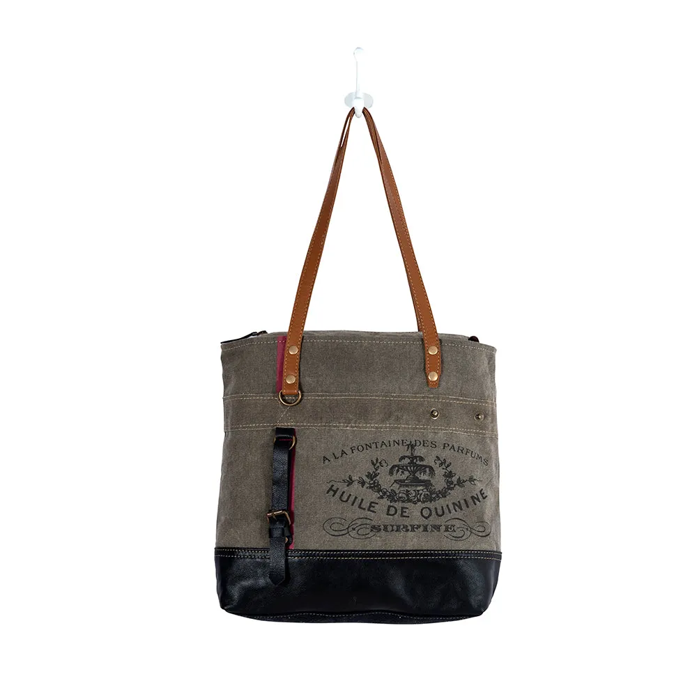 Fontaine de Parfums Gray Tote Bag