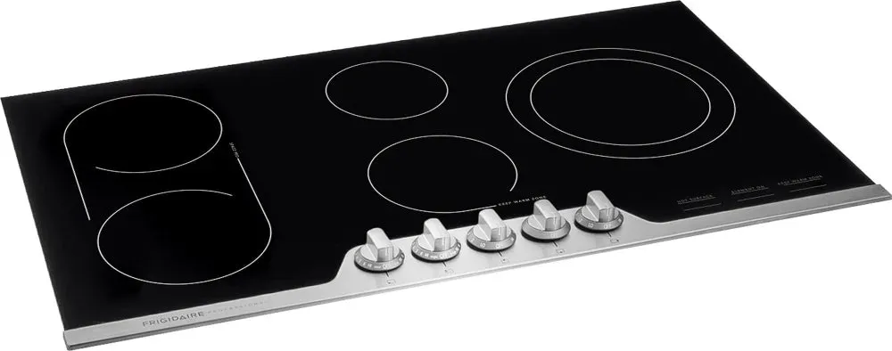 Frigidaire Professional FPEC3677RF 36" Electric Cooktop in  Stainless Steel