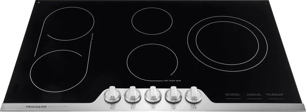 Frigidaire Professional FPEC3677RF 36" Electric Cooktop in  Stainless Steel