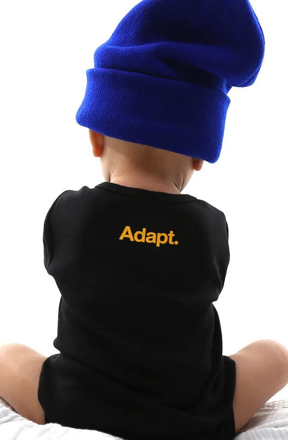 Gold Blooded (Baby Black/Royal Onesie)