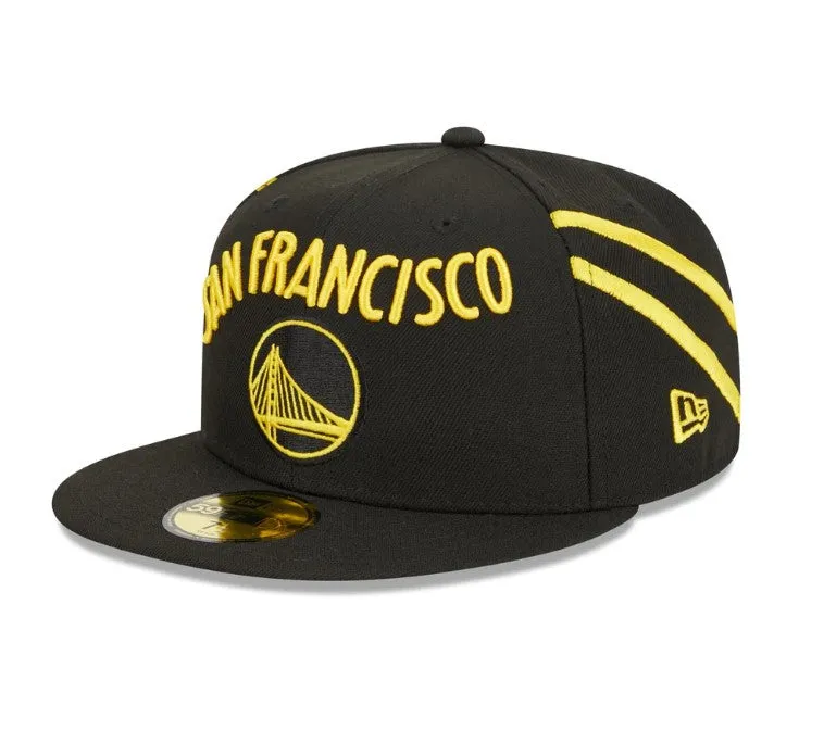 Golden State Warriors 2023 City Edition 9Fifty Snapback Hat - Black