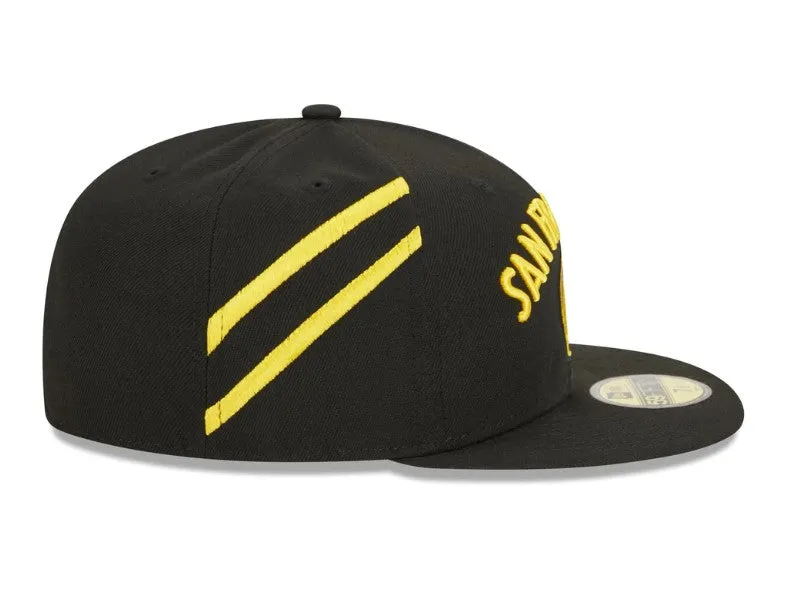 Golden State Warriors 2023 City Edition 9Fifty Snapback Hat - Black