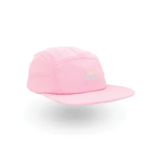 Helios Headwear Ultralight 7 Panel Soft Brim Cap - Pink