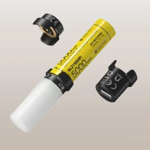 Intelligent Battery System Ultra Bright Rechargeable Flashlight