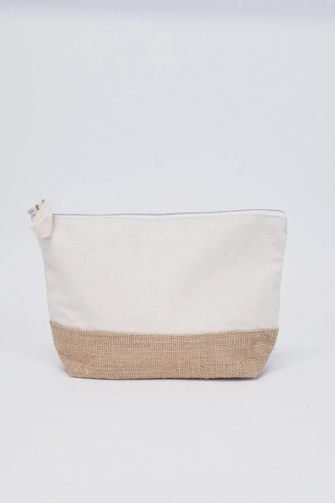 JUTP Jute Canvas Pouch