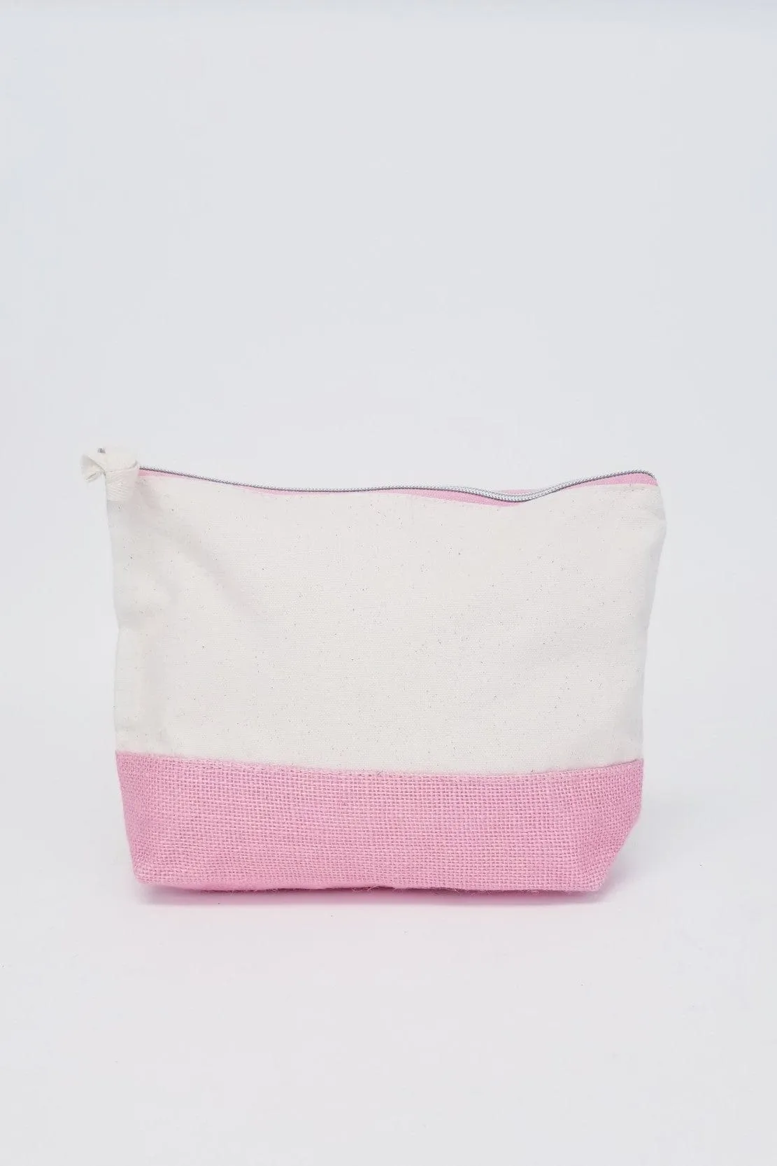 JUTP Jute Canvas Pouch