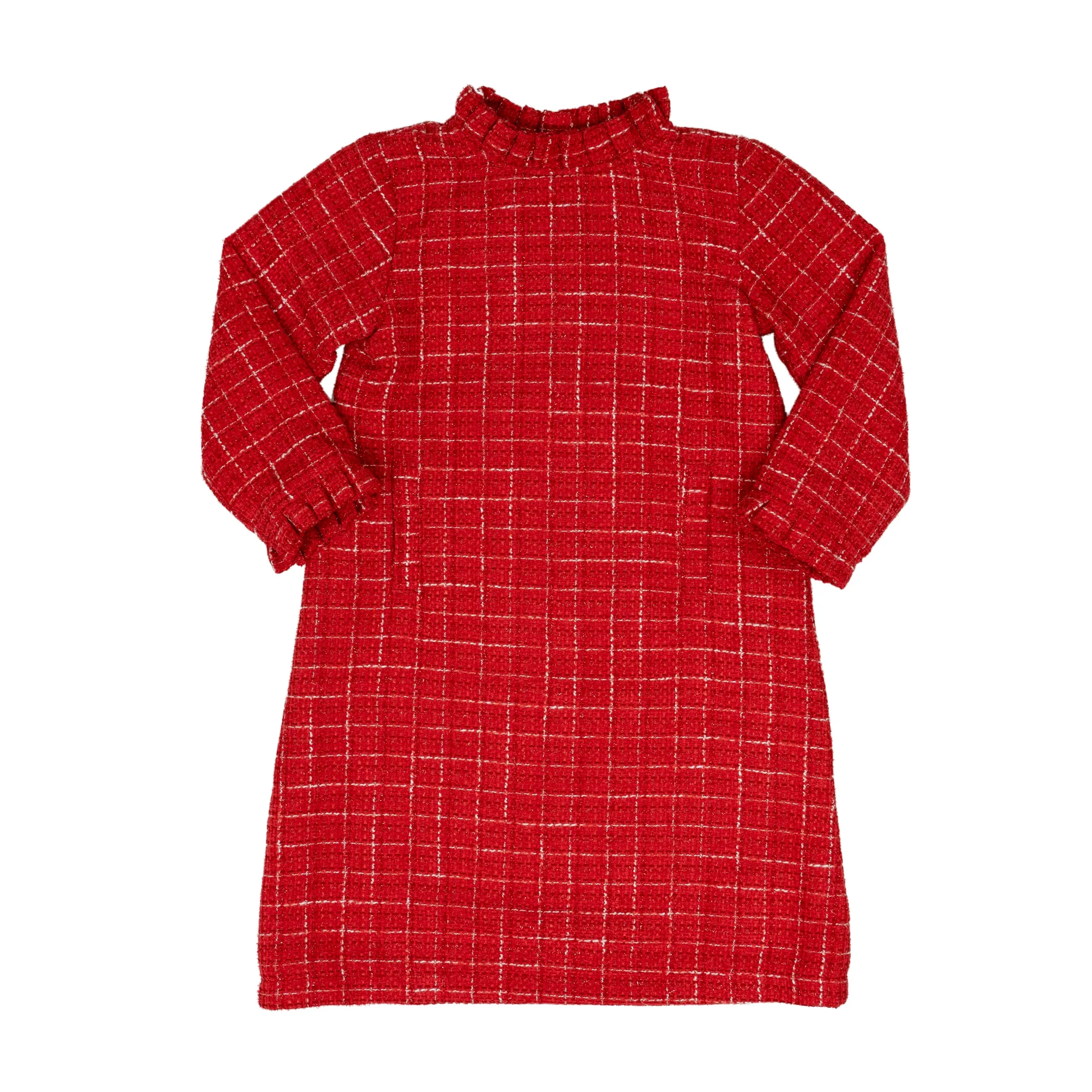 Kate Red Tweed Dress