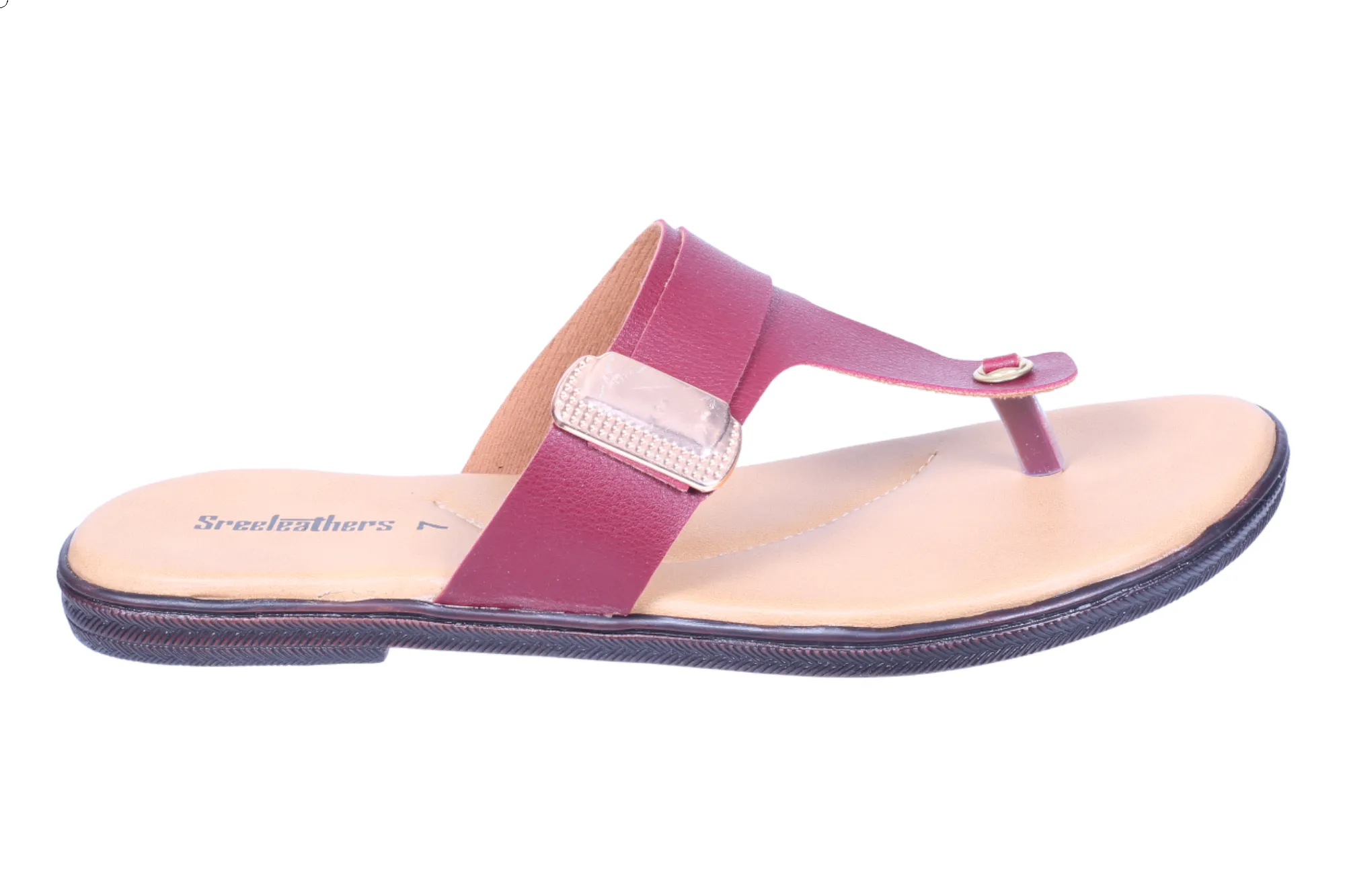 Ladies Flat Chappal 54019