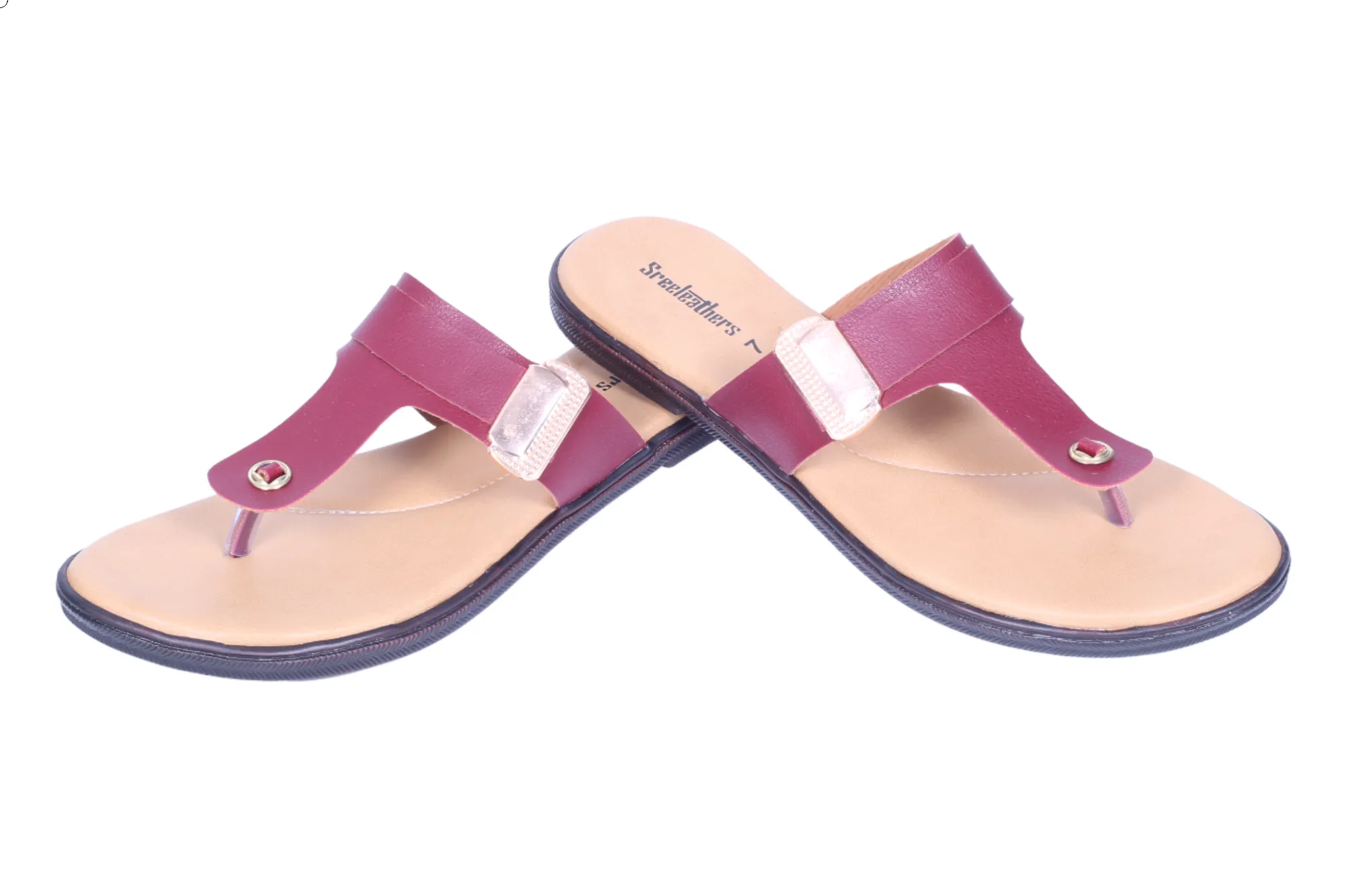 Ladies Flat Chappal 54019