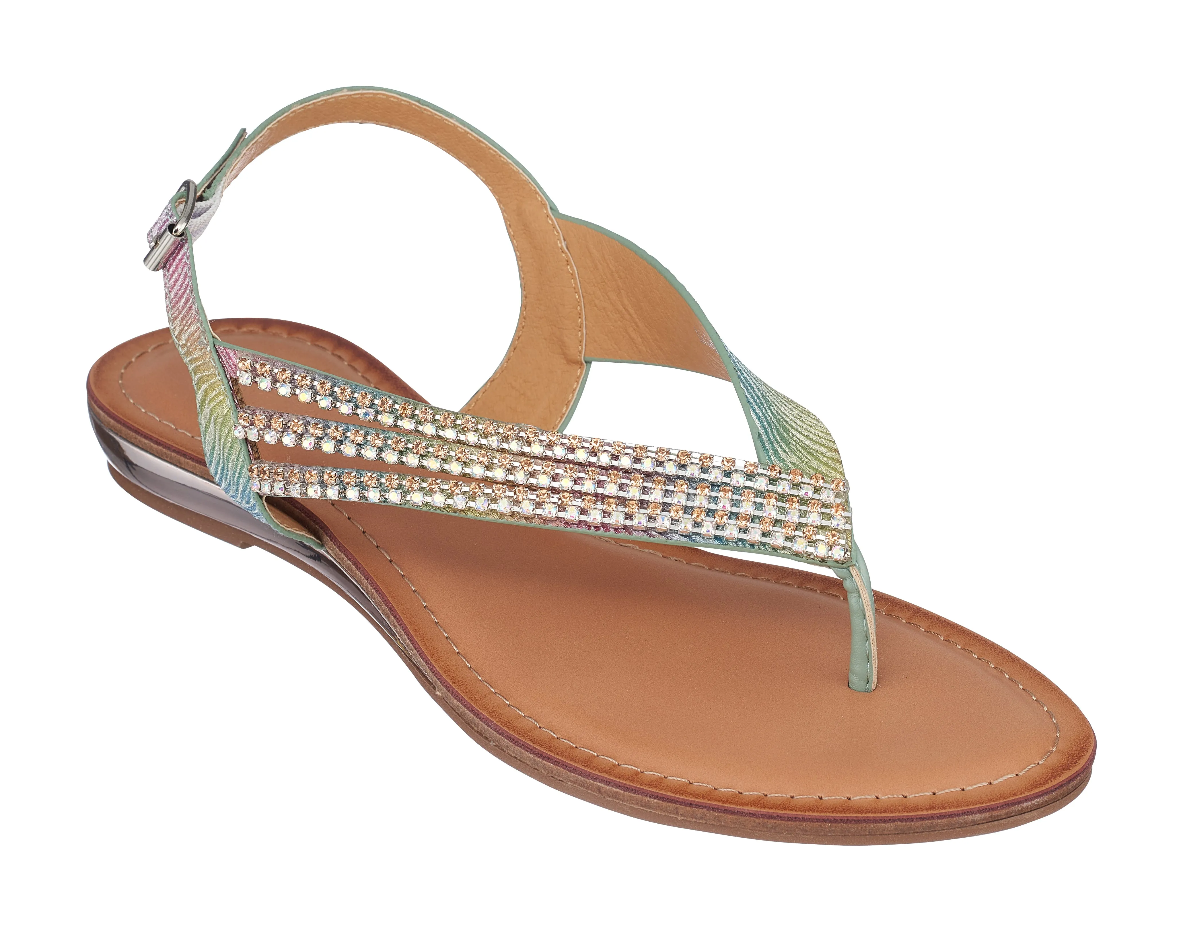 Mabel Multi Flat Sandals