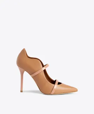 Maureen 100 Blush Leather Pumps