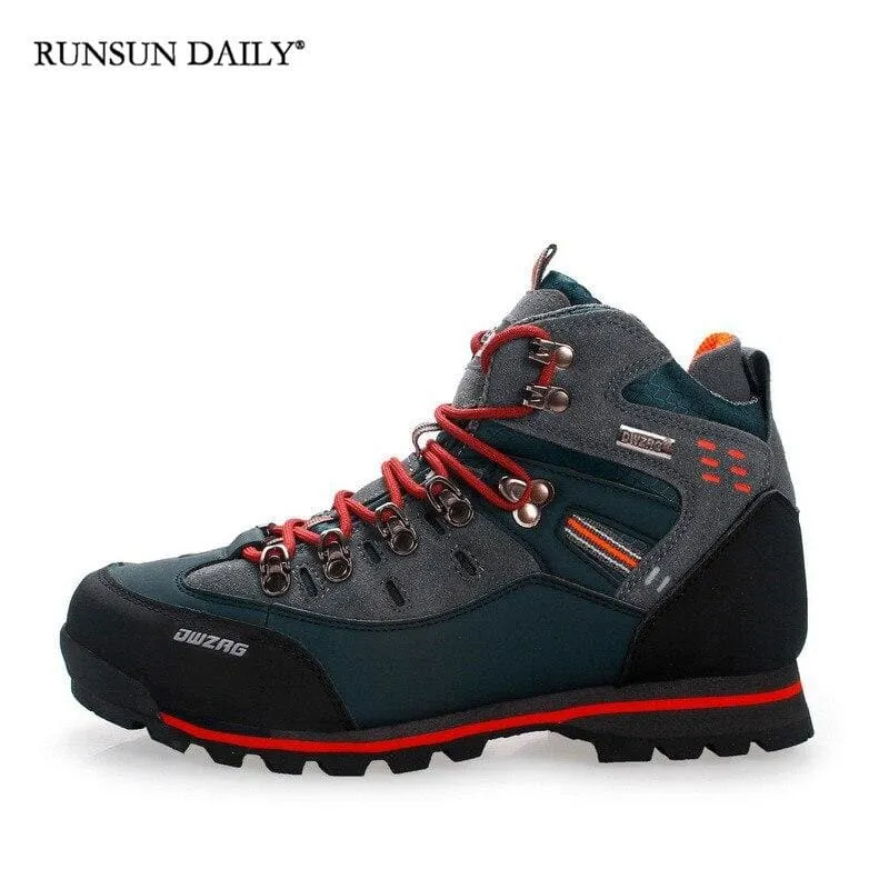 Men Winter Mountain Climbing Trekking Boots