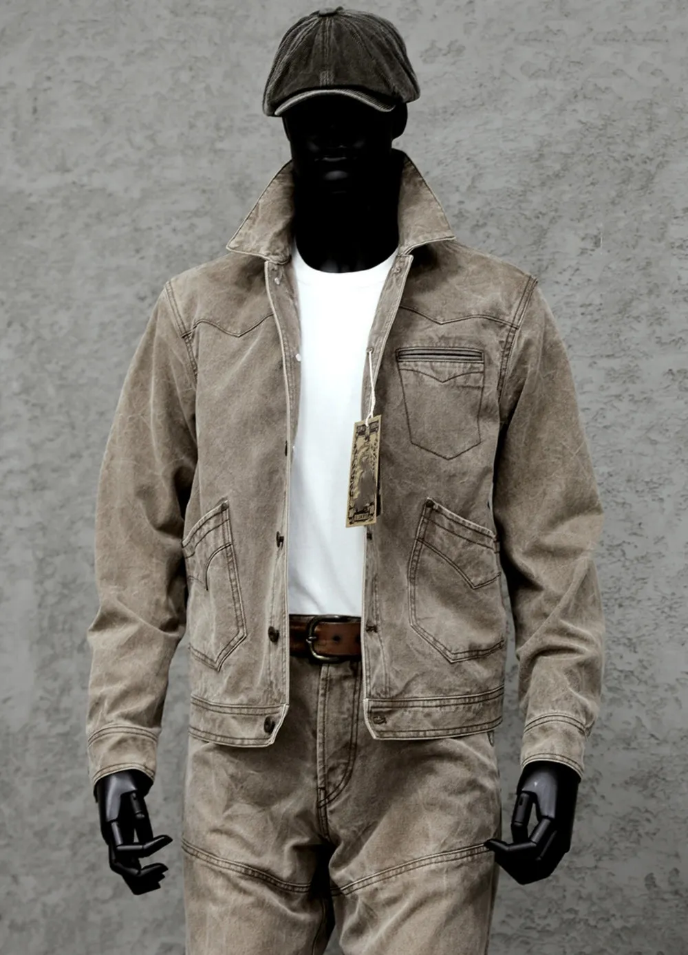 Men's Canvas Western Jacket