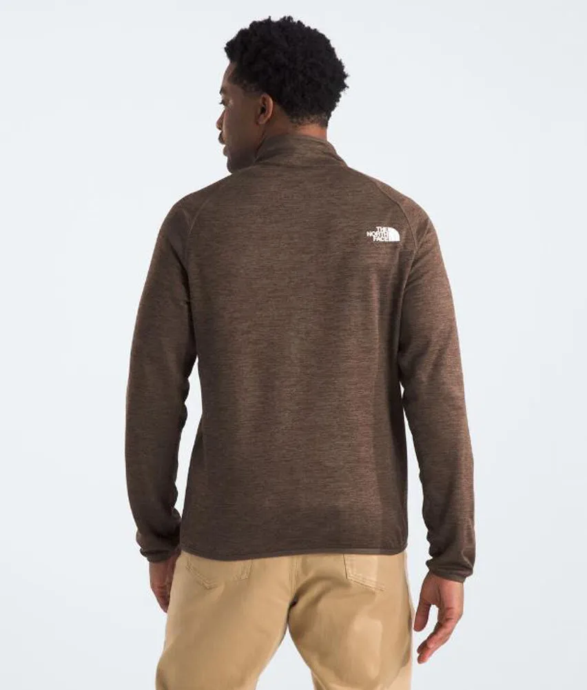 Men's Canyonlands 1/2 Zip Smokey Brown Heather by The North Face