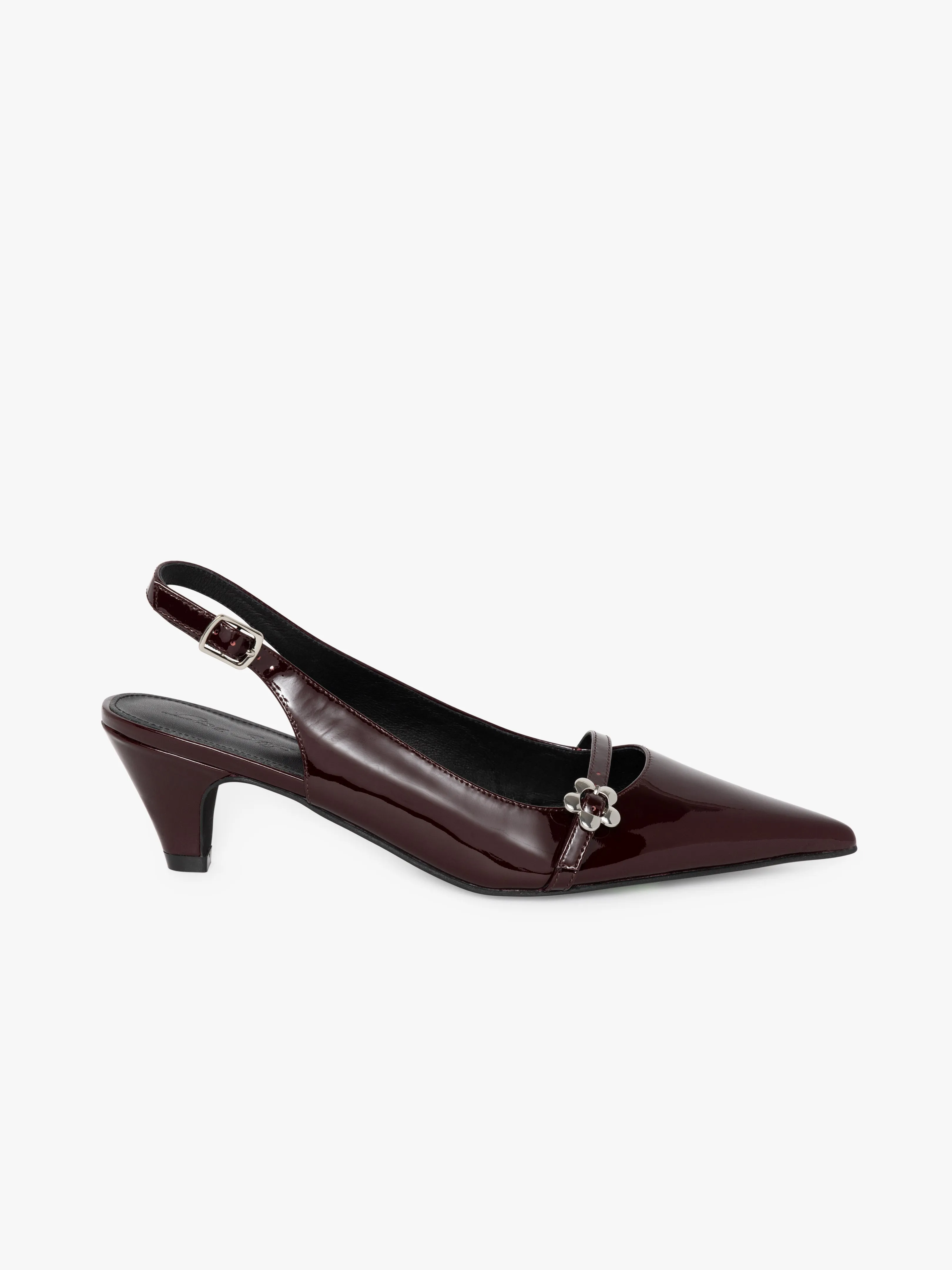 Natalia Pointy Toe Heel - Dark Brown