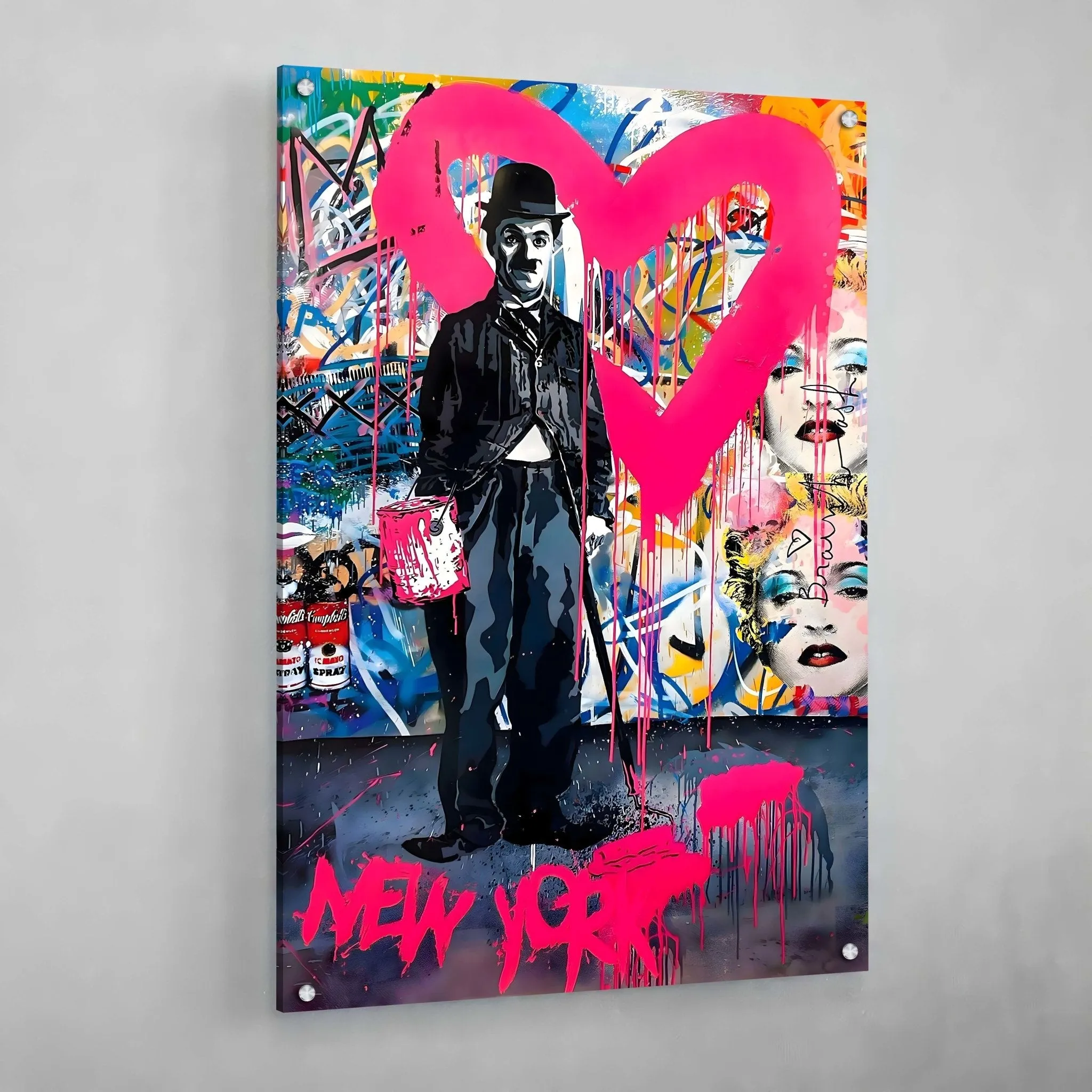 New York Graffiti Canvas