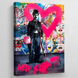 New York Graffiti Canvas