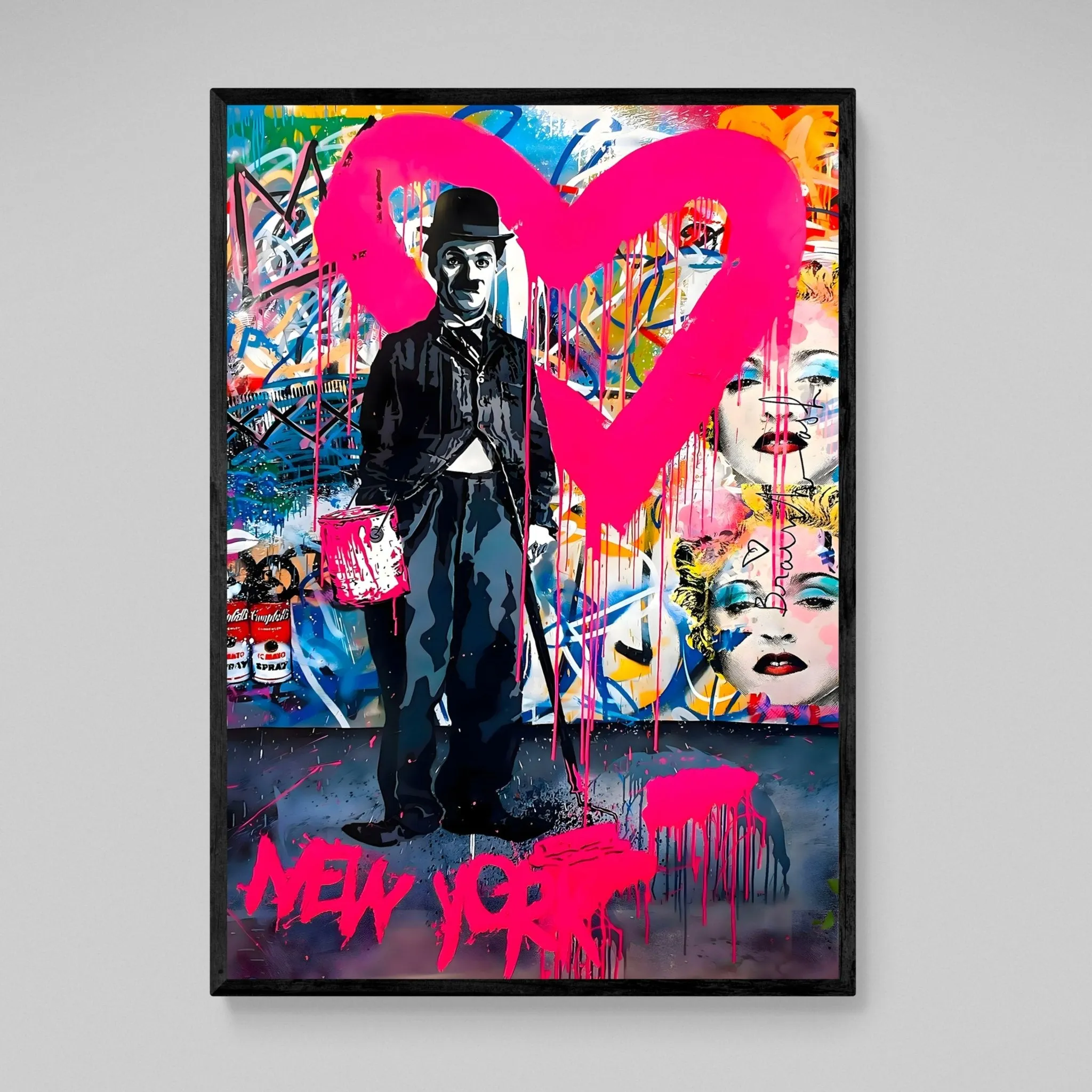 New York Graffiti Canvas