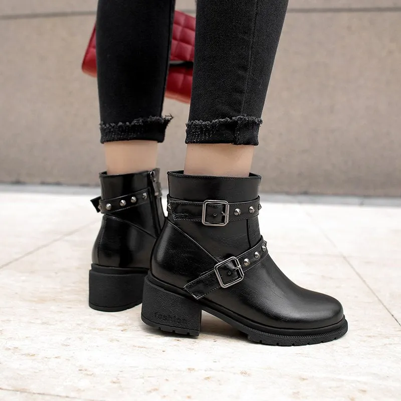 Retro Martin Winter Ankle Boots