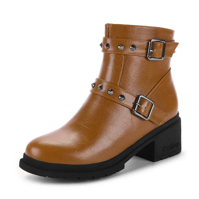 Retro Martin Winter Ankle Boots