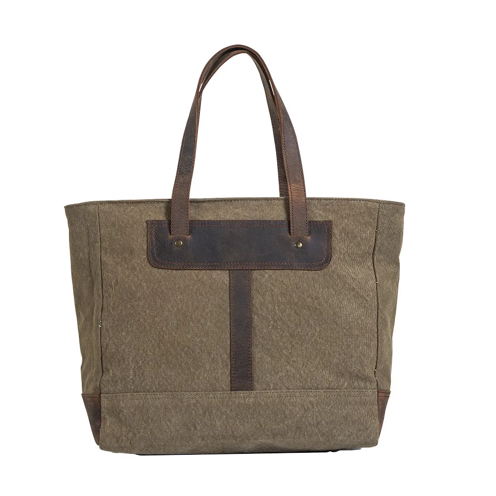 Retro Weathered Tote Bag