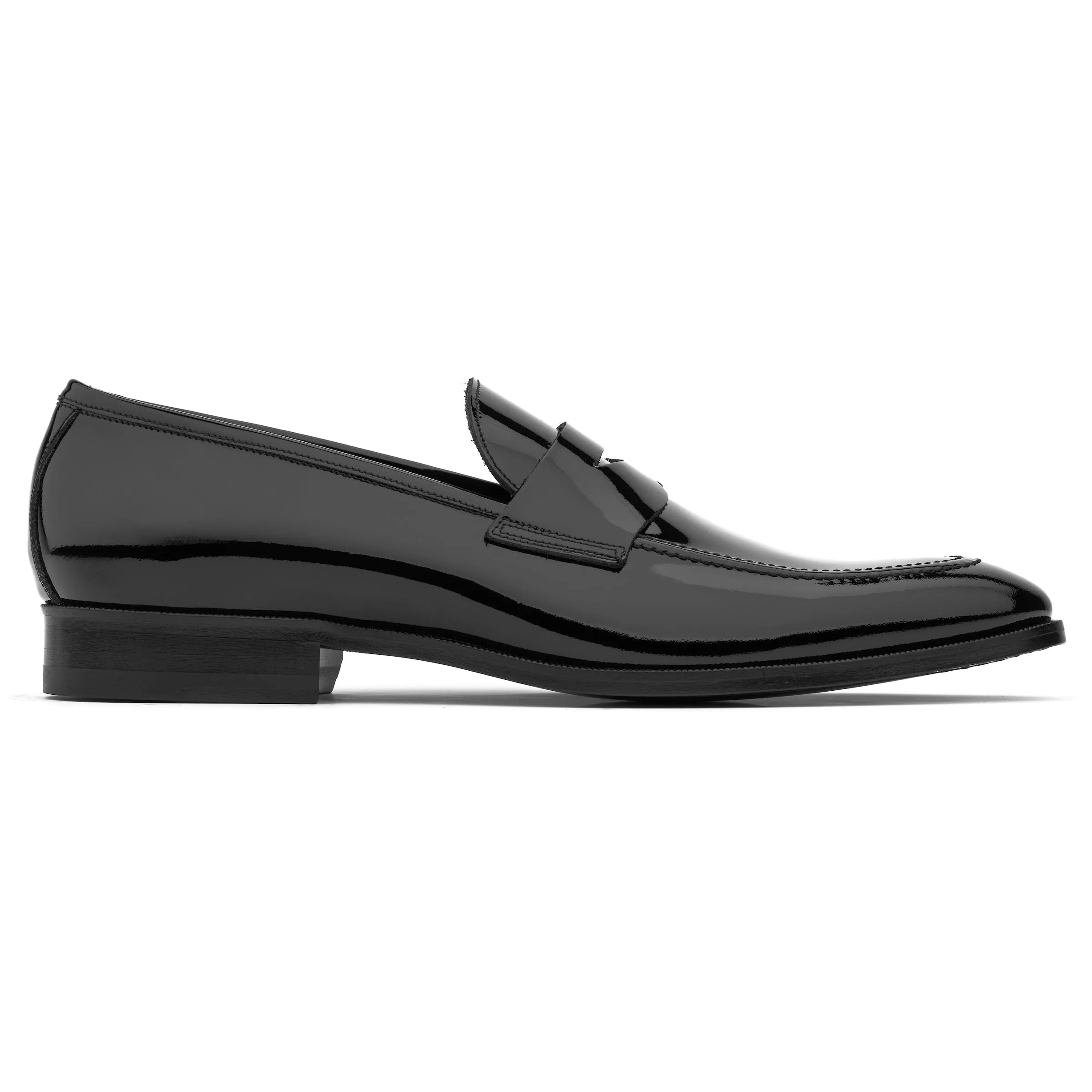 Rhodes Black Patent Leather Loafer