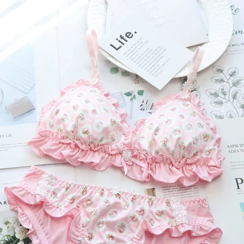 Rosebud Lingerie Set