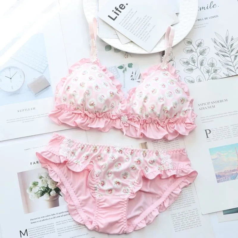 Rosebud Lingerie Set