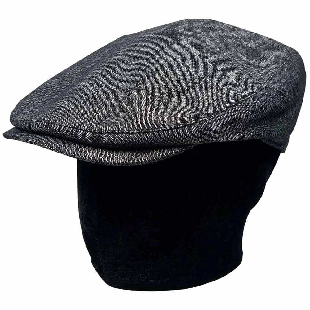 Saint Martin – Charcoal Flat Cap