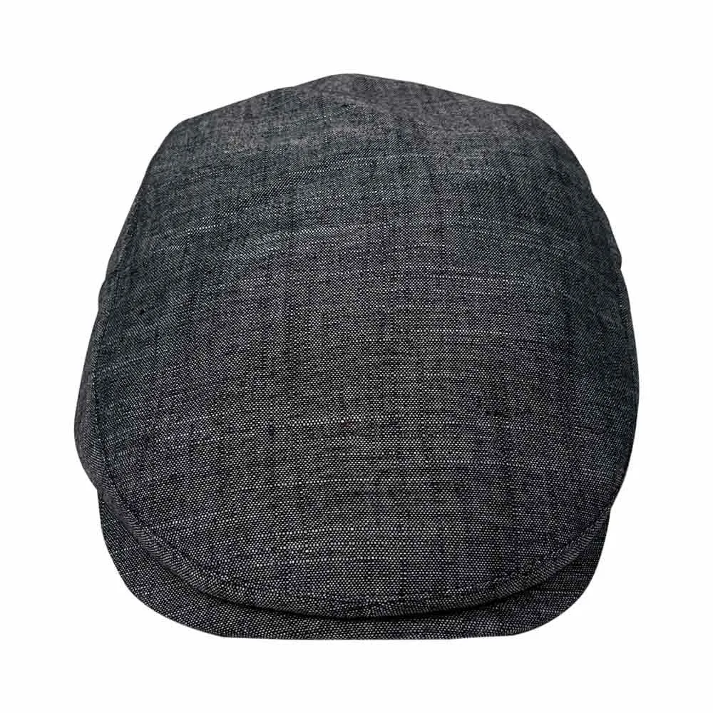 Saint Martin – Charcoal Flat Cap