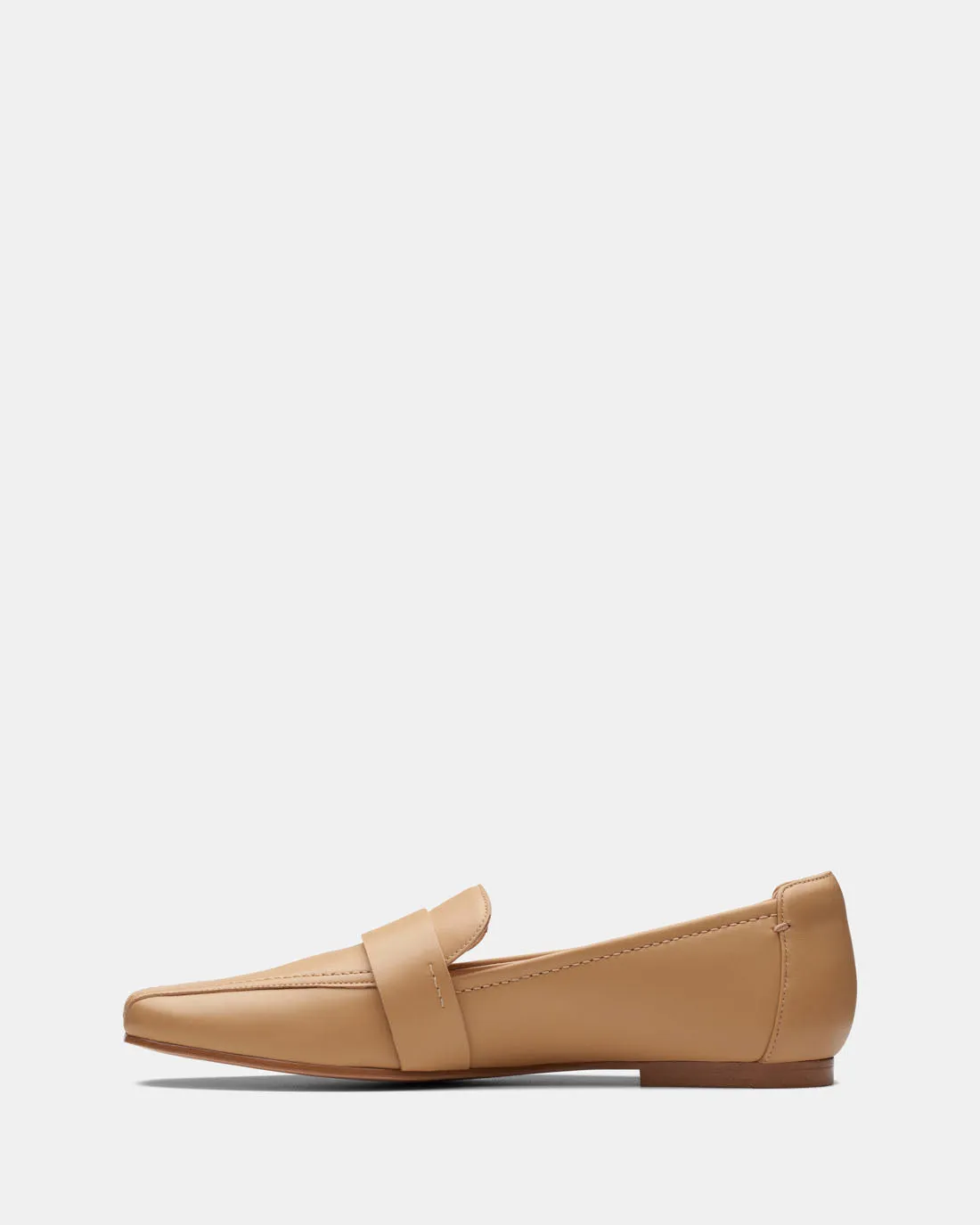 Seren Flat Camel Leather