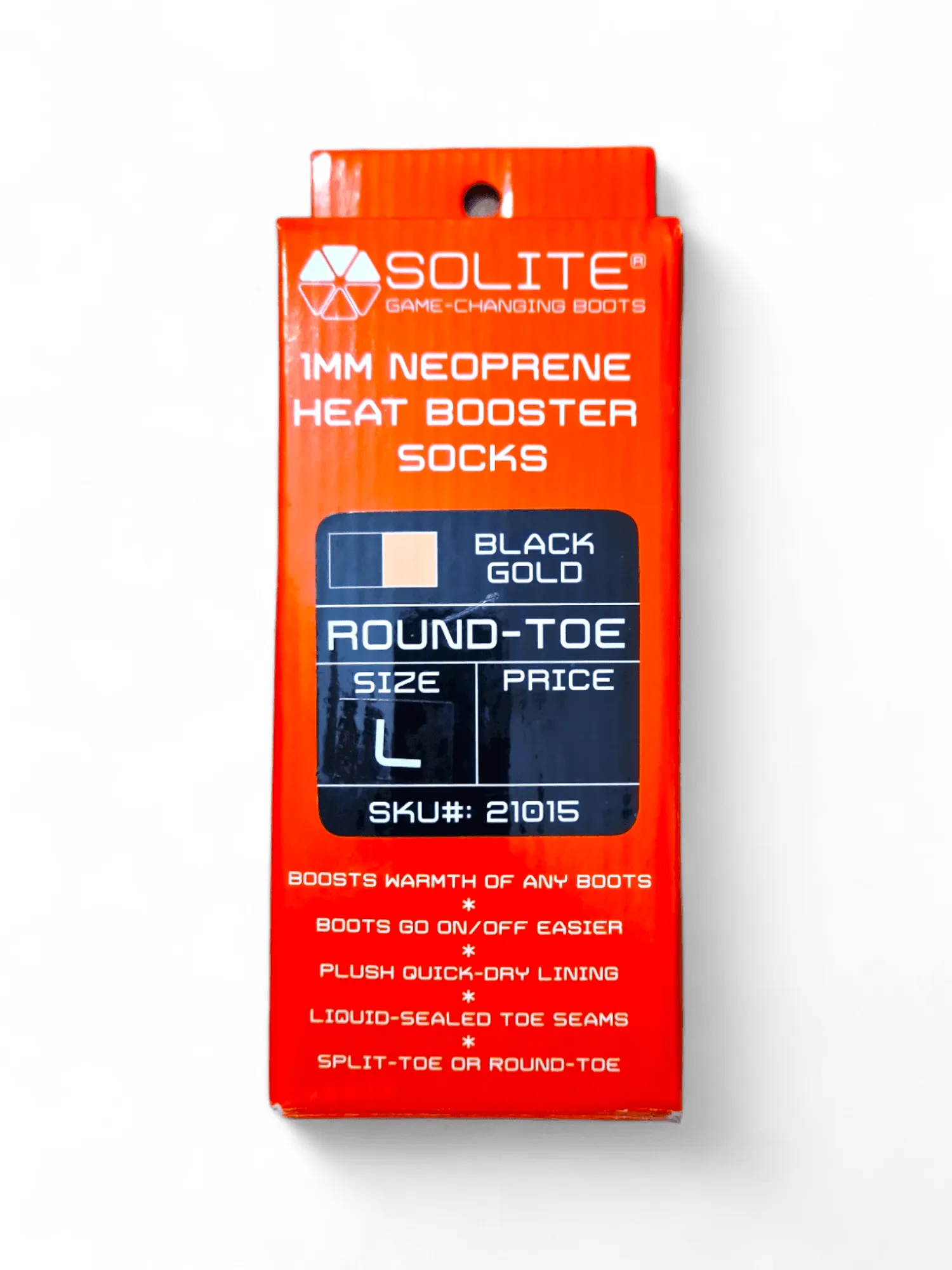 Solite 1mm Round Toe Neoprene Heat Booster Socks