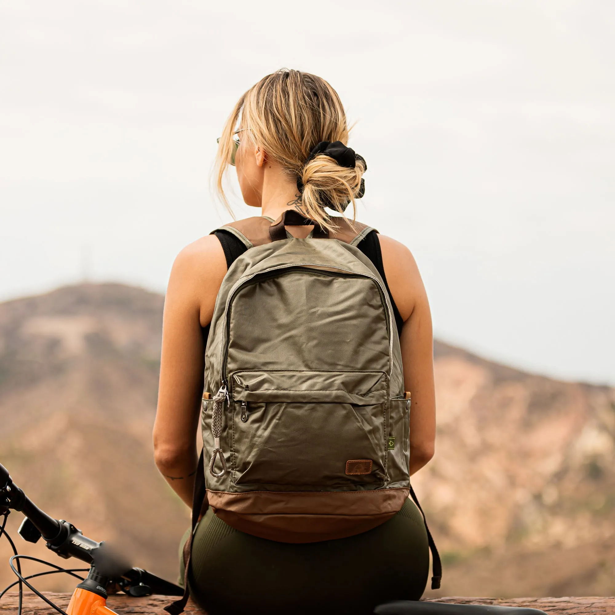 Urban Light Coated Canvas Backpack