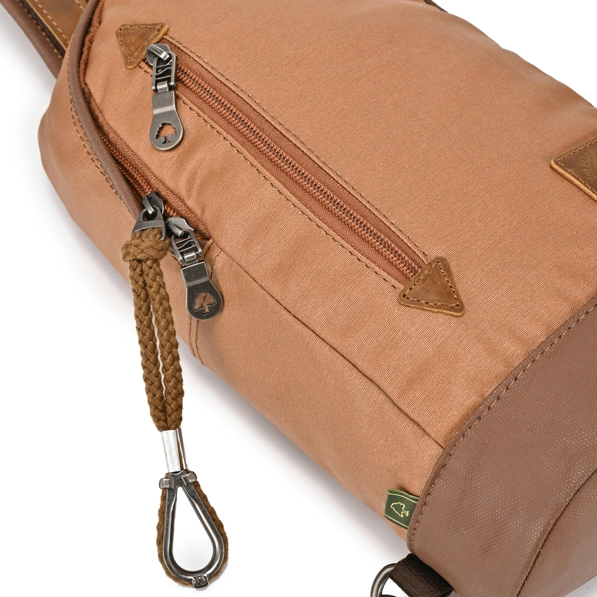 Urban Light Coated Canvas Sling Bag