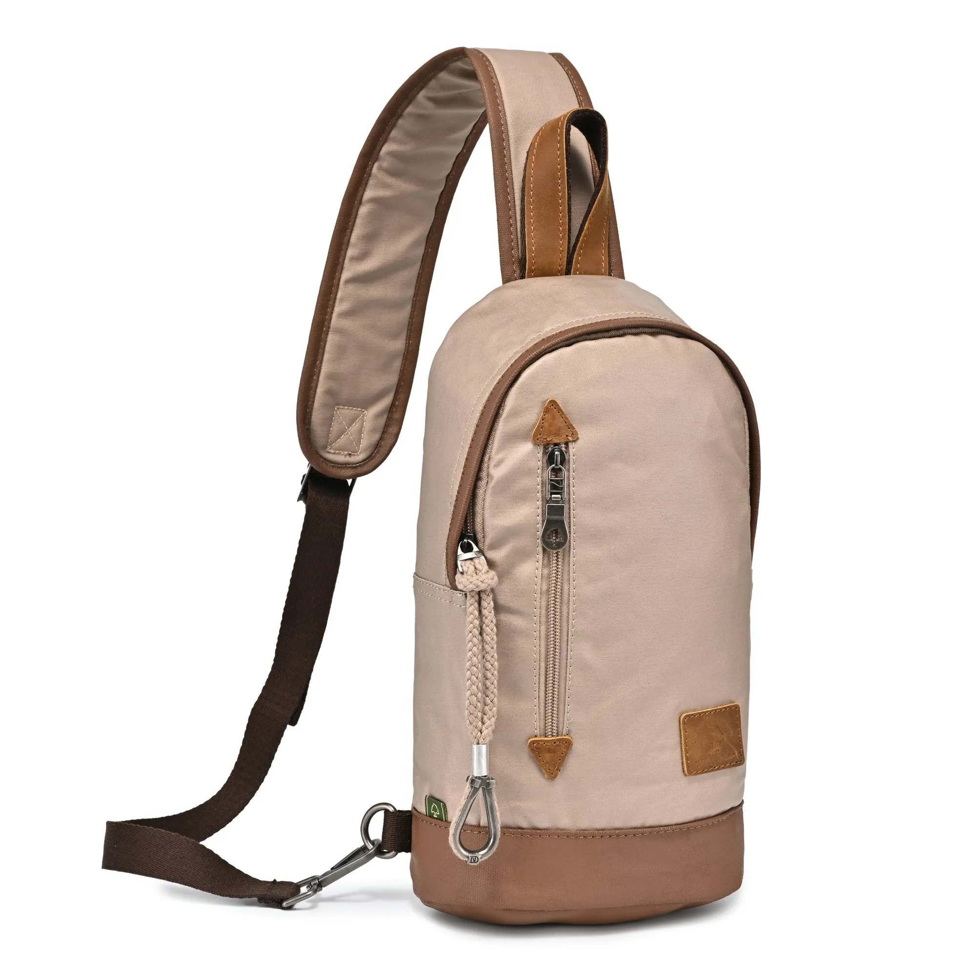 Urban Light Coated Canvas Sling Bag