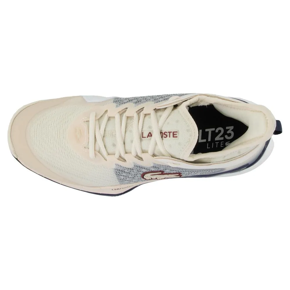 Women's AG-LT23 Lite Tennis Shoes White and Navy